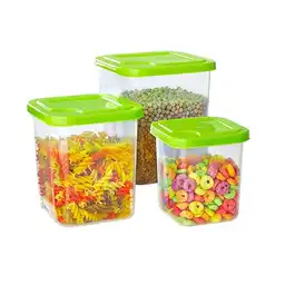 Novo Juego de Recipientes Despensa