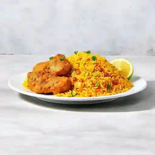 Combo Pollo O Cerdo A La Naranja Premium
