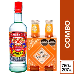 Combo Smirnoff Spicy Tamarind 750 ml + Mil 976 Agua Tónica
