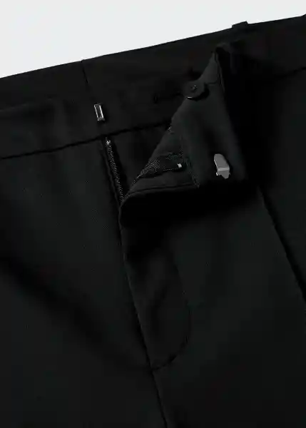 Pantalón Malu3-H Negro Talla 42 Mujer Mango