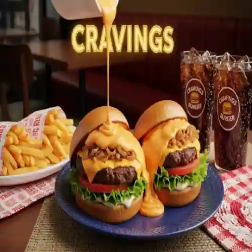 Burguer Cheddar Doble