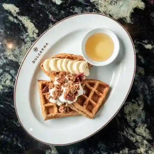 WAFFLES DE AVENA