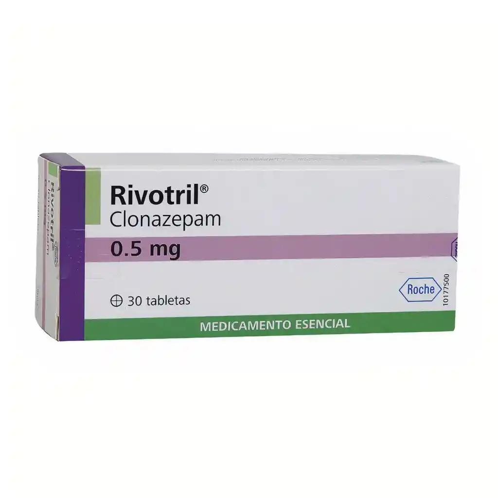 Rivotril 0.5Mg Cjx30Tab Roc