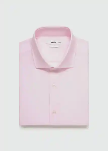 Camisa Lake City Rosa Light Talla L Hombre Mango
