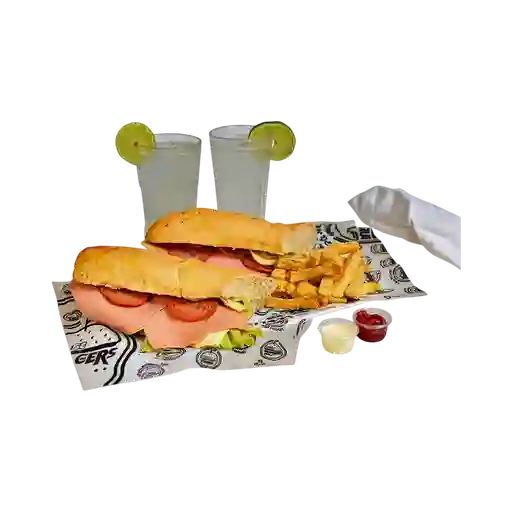 2 Combo Sándwich Especial