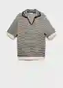 Camiseta Polo Dulce Negro Talla XXL Hombre Mango