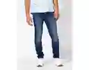 Jean Skinny Hombre Azul Talla 30 x 30 American Eagle