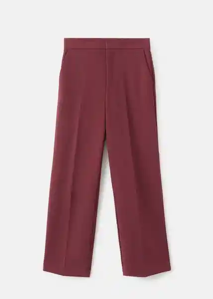 Pantalón Pol Granate Talla 40 Mujer Mango