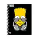 Norma Cuaderno Simpsons Mixto Argollado Tapa Dura 180 Hojas