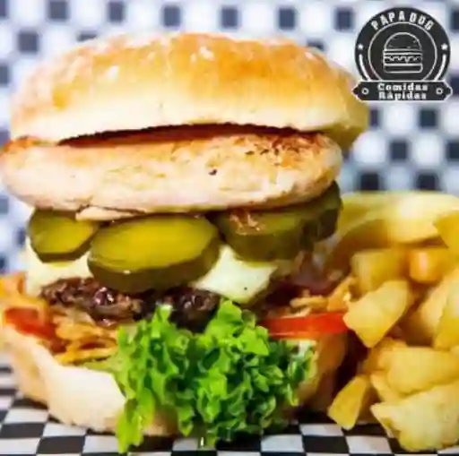 Hamburguesa Cubana
