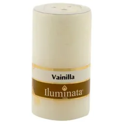 Iluminata Vela Decorativa Aroma A Vainilla