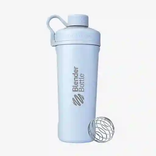 Blender Bottle Botella Shaker de Acero Radian Azul Claro 26 Oz