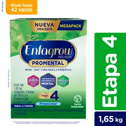 Alimento Lácteo Enfagrow Premium Promental Vainilla 4 1650 g