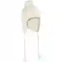 Wedze Gorro Peruano de Invierno Orejeras Adulto Esquí Snowboard Timeless Blanco