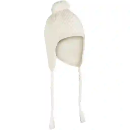 Wedze Gorro Peruano de Invierno Orejeras Adulto Esquí Snowboard Timeless Blanco