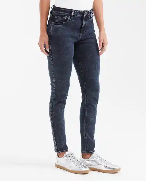 Jean Cosmo Femenino Color Azul Dark Talla 14 Chevignon