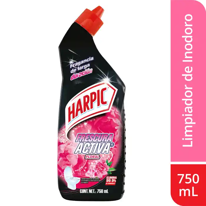 Harpic Desinfectante para Inodoros Frescura Activa Floral
