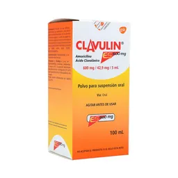 Clavulin es (600 mg / 42.9 mg)