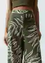 Pantalón Mujer Verde Martini 12 032G302 Naf Naf