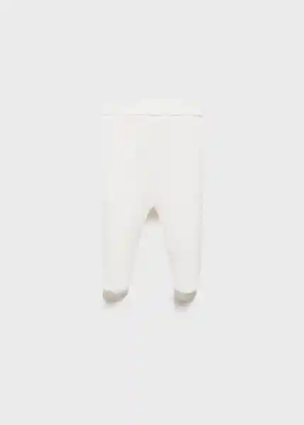 Leggings Welcome Off White Talla 60 Niños Mango