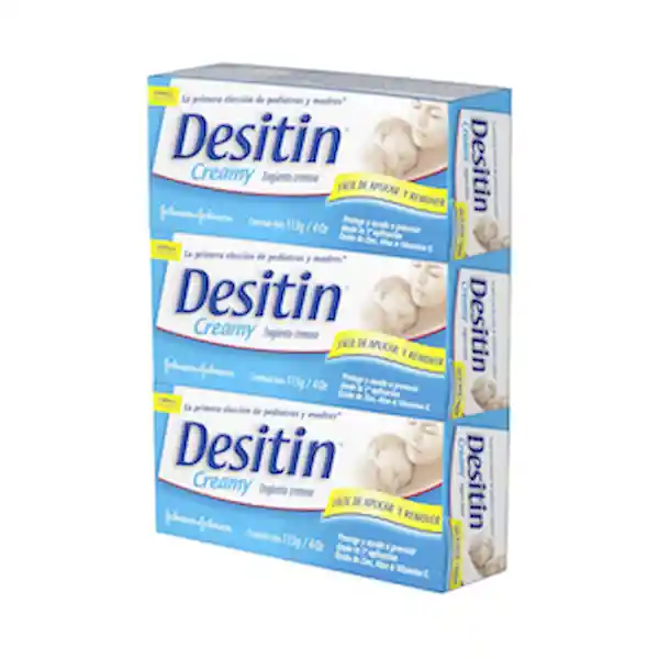 Crema Bebé DESITIN® Creamy 3PACK x 339 GR