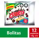 Chokis Bolitas de Maíz Cubiertas de Chocolate Bolsa