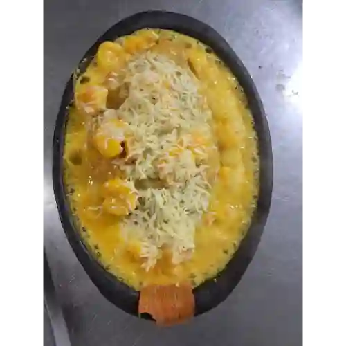 Mojarra en Salsa de Camarones Grande