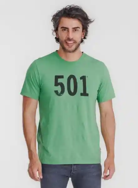 Levi's Camiseta Manga Corta Gs Verde L 220272