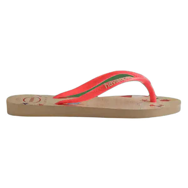 Sandalias Kids Hello Kitty Dorado Talla 26 4145748 Havaianas