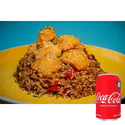Combo Pollo Tsuki Agridulce + Coca Cola Original 330Ml
