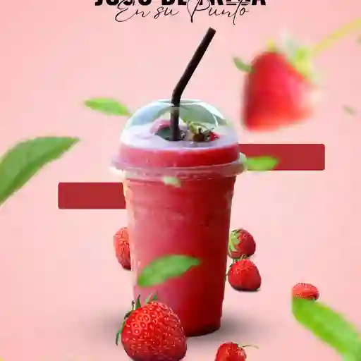 Jugo de fresa
