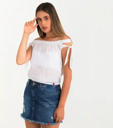 Unser Blusa Blanco Talla XS 821553