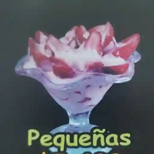 Fresas con Crema Pequeña