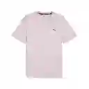 Puma Camiseta e 2 Col Sm All Logo Tee Hombre Morado L