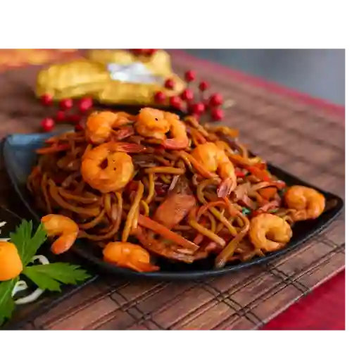 Lowmein Especial Camaron