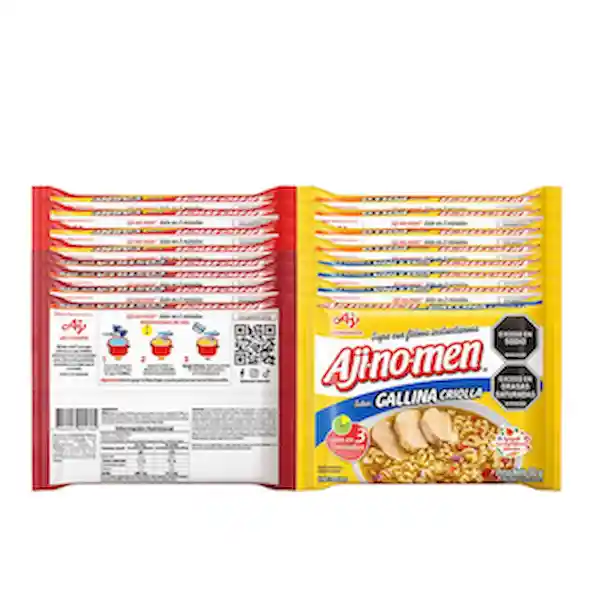 Aji-No-Men Sopa Instantánea de Fideos Tipo Ramen