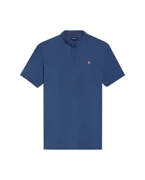 Camiseta Basic Neck Neru Polo Azul Provincial T M Chevignon