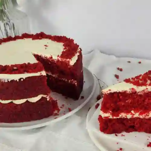 Porcion Torta Red Velvet