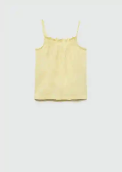 Camiseta Luli Amarillo Talla 14 Niña Mango