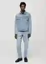 Jean Bob Tejano Claro Talla 42 Hombre Mango