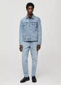 Jean Bob Tejano Claro Talla 42 Hombre Mango