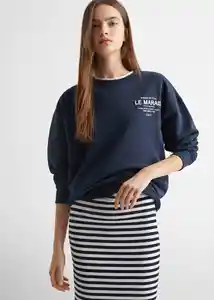 Falda Nandaf Navy Talla 22 Teen Niñas Mango