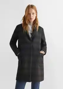 Abrigo Babylon Gris Talla 20 Teen Niñas Mango