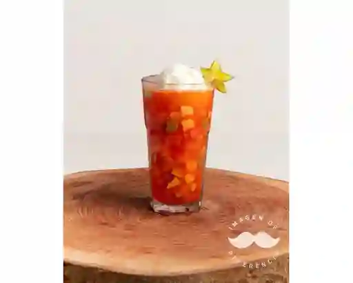 Salpicón con Helado
