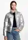 Chamarra Anorak Galaxy Plata Talla 22 Teen Niñas Mango