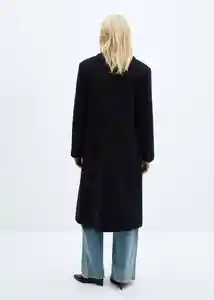Abrigo Borabora Navy Talla L Mujer Mango