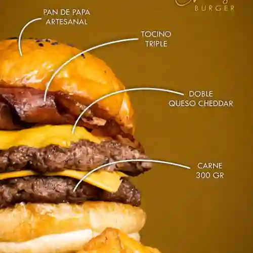 Double Cheese y Bacon