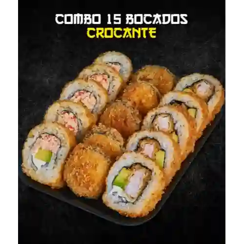 Combo 15 Bocados Crocantes