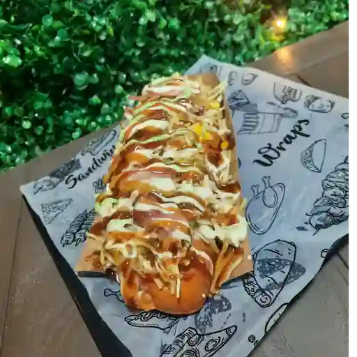 Perro clasico +papas+gaseosa250ml