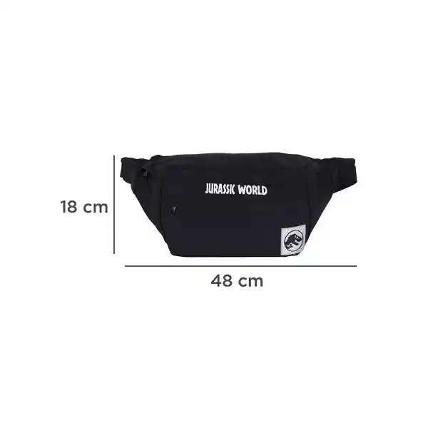 Cangurera Serie Jurassic World Negro Miniso